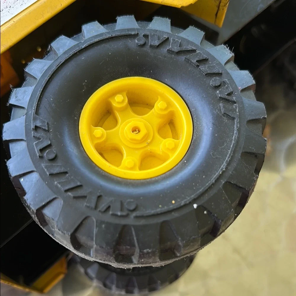 Vintage Nylint Yellow Jumbo Dump Truck Toy - Picture 11 of 12